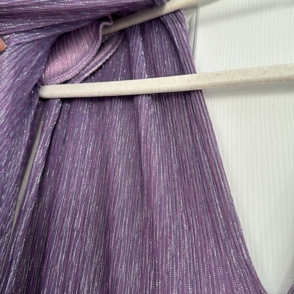 Sabina Musayev Lavender Layered Maxi Dress - Picture 8 of 8